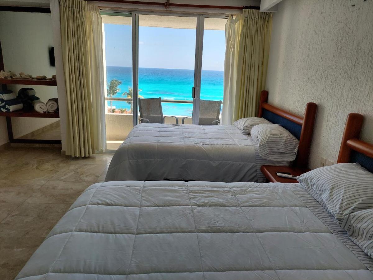 Departamento Cielo Ocen View En Condominios Solymar 칸쿤 외부 사진