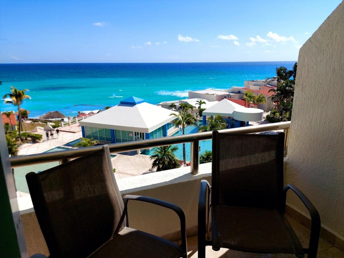 Departamento Cielo Ocen View En Condominios Solymar 칸쿤 외부 사진